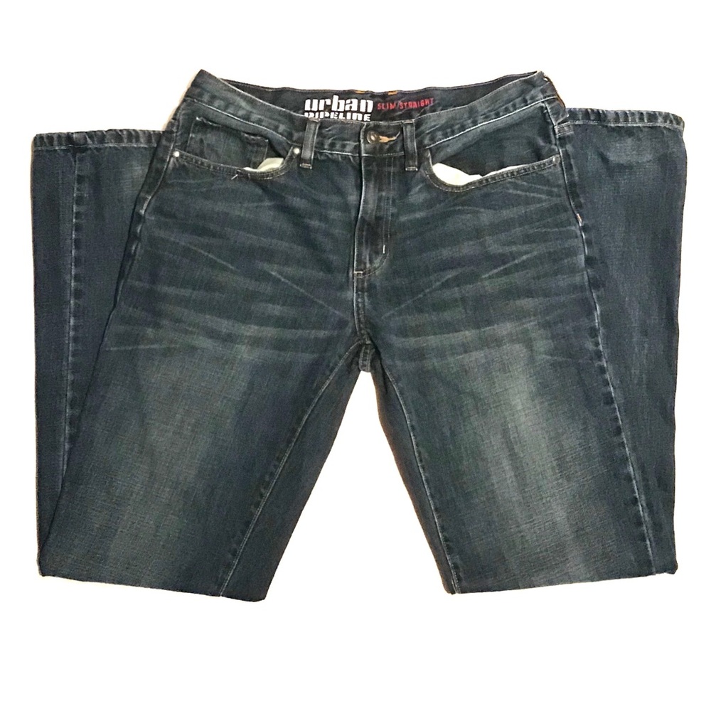 Urban Pipeline Men’s Slim Straight Jeans